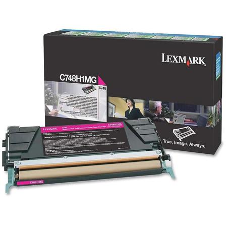 Lexmark Magenta High Yield Return Program Toner Cartridge for C748e/de Printer