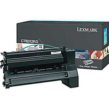 Lexmark C782X2KG Black Toner Cartridge