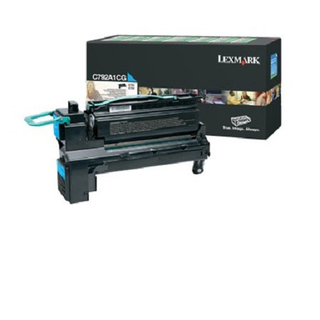 Lexmark C792A4CG Cyan Toner Cartridge