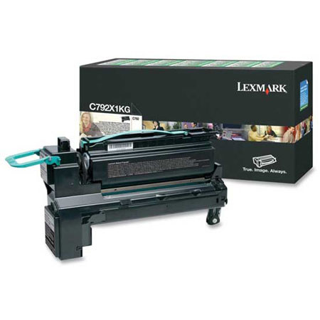 Lexmark C792X1KG Black Toner Cartridge