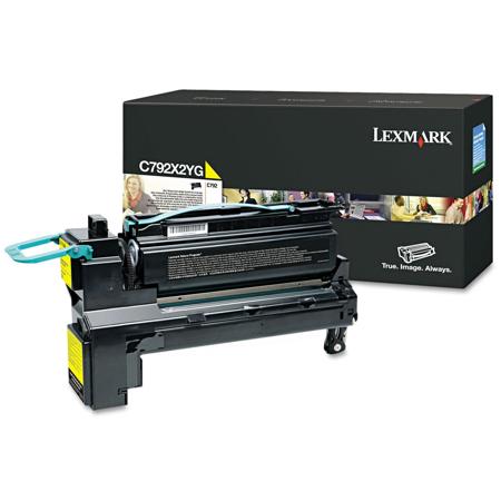 Lexmark Yellow Extra High Yield Print Laser Toner Cartridge for C792 Printers