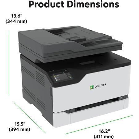 Lexmark MC3426 Wireless Multifunction Color Duplex Laser Printer