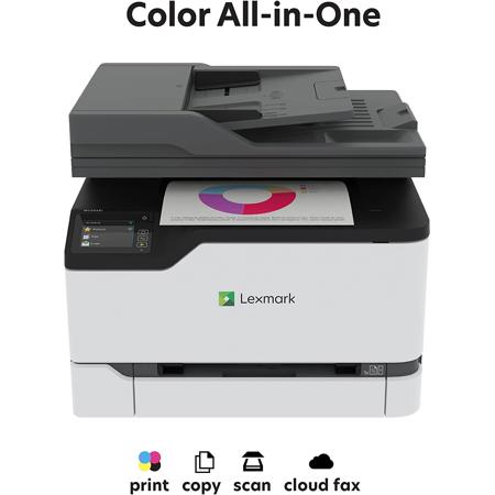 Lexmark MC3426 Wireless Multifunction Color Duplex Laser Printer