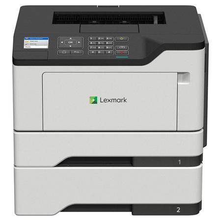 Lexmark MS521dn Monochrome Laser Printer, 46 ppm, 350 Pages Standard