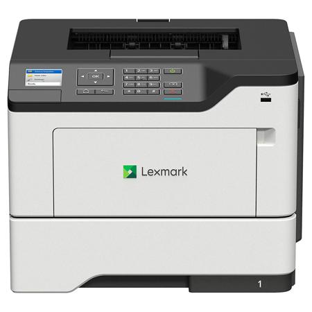 Lexmark MS621dn Monochrome Laser Printer, 50 ppm, 650 Pages Standard