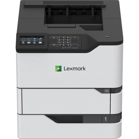 Lexmark MS826de Touchscreen Monochrome Laser Printer, 70ppm, 650 Pages Standard