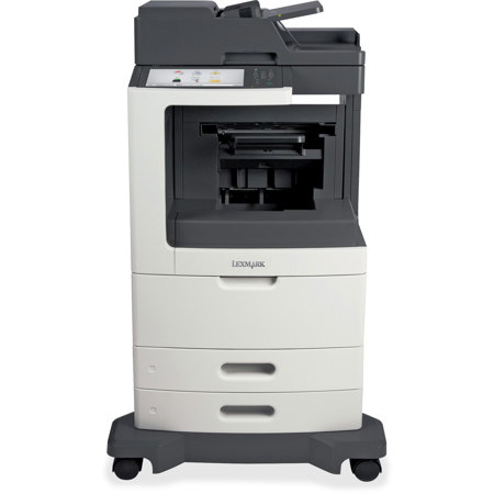 Lexmark MX811de B&W Laser MFP with Offset Stacker, 63 ppm, 1200 Pages Standard