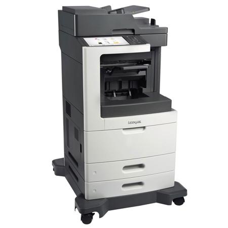 Lexmark MX811dxme B&W Laser MFP, 4-Bin Mailbox, 63 ppm, 2750 Pages Standard