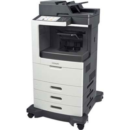 Lexmark MX812dxme B&W Laser MFP with 4-Bin Mailbox, 70 ppm, 2750 Pages Standard