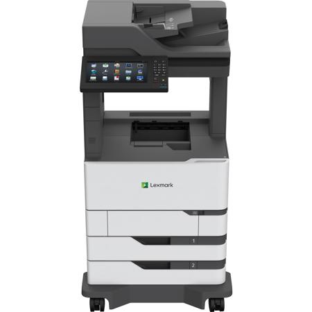 Lexmark MX822ade Monochrome Laser MFP, 55 ppm, 1200 Pages Standard