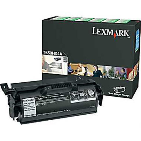 Lexmark T650H04A Black Toner Cartridge