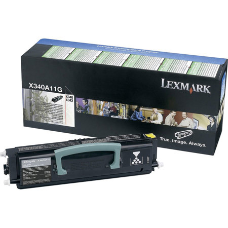 Lexmark Return Program Black Laser Toner Cartridge for X342n/X340n/X340 Printers