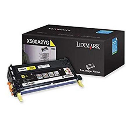 Lexmark X560A2YG Yellow Print Cartridge for X560n Printer, 4000 Pages Yield