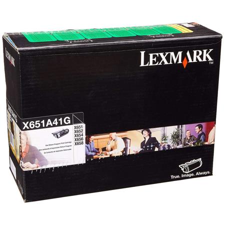 Lexmark X651A41G Black Toner Cartridge