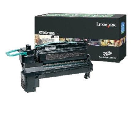 Lexmark X792X4KG Black Toner Cartridge