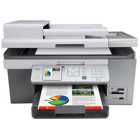 Lexmark X-9350 Wireless Office All-in-One Color Inkjet Printer, Copier, and Scanner with USB and Ethernet Interface