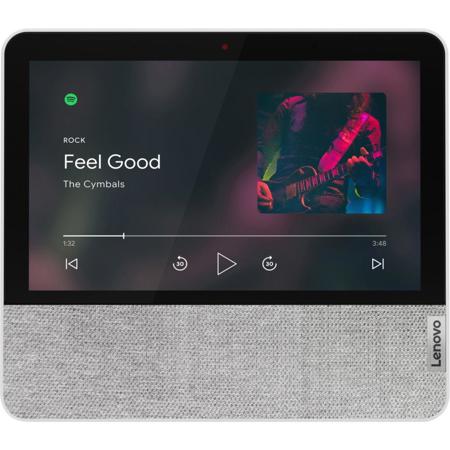 Lenovo 7" Smart Display Tablet with Google Assistant, Blizzard White