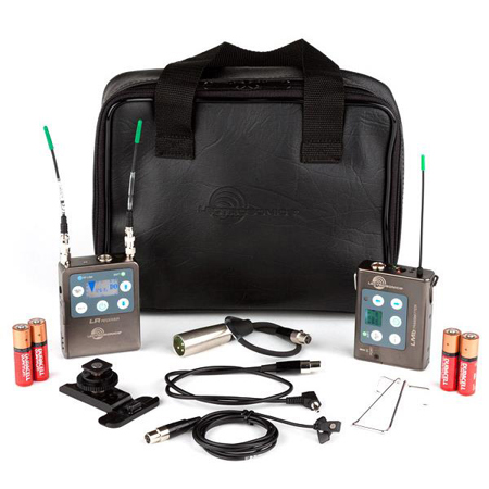 Lectrosonics ZS-LRLMb-B1 L Series Kit, Includes LR Receiver, LMb Beltpack Transmitter, M152 Mic, LRSHOE Camera Shoe Mount, CCMINI Case, B1: 537.600-614.375 MHz