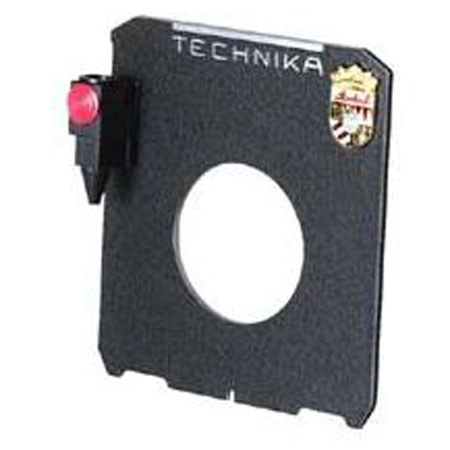 Linhof Technika Lensboard Shutter #0 with Cable release Quick Socket, for use with the Wide Angle Focusing Adapter.