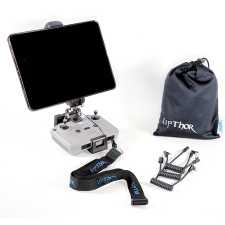 LifThor Baldur 2 Tablet Holder Combo for DJI Mavic Air2/Mini 2 and Mavic 3 Pro