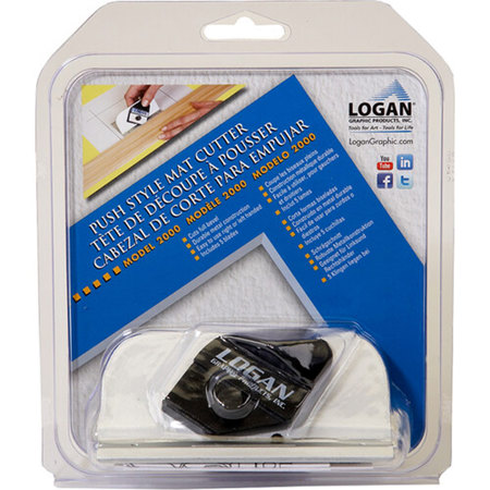 Logan Graphics 2000 Push Style Straight Blade Cutter