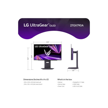 LG UltraGear 27GX790A-B 26.5