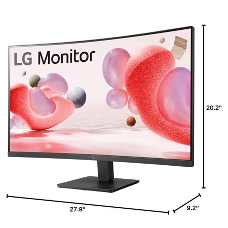 ディスプレイ・モニター 32MR50C-B 31.5インチ LG 1920×1080/100Hz