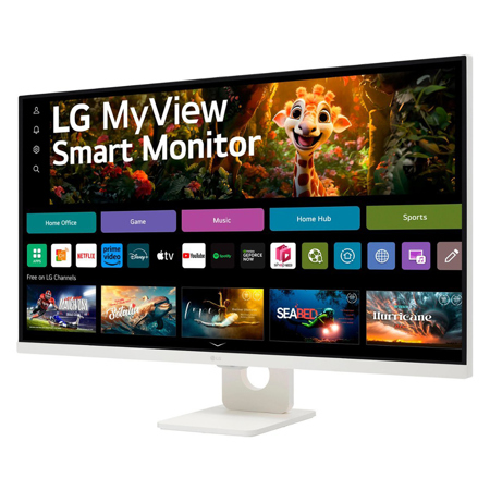 LG スマートモニター 32SR73U-W LG MyView 32SR73U 31.5