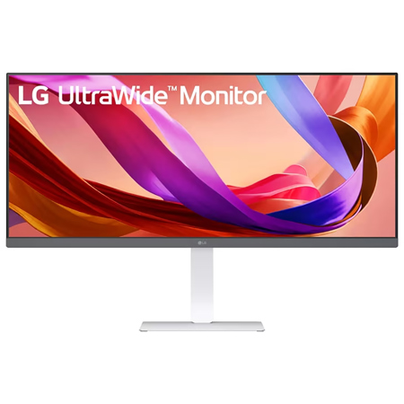 LG 34U530A-W 34" 21:9 UltraWide Full HD 100Hz IPS LCD HDR Monitor, White