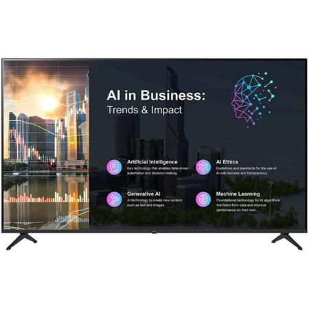 LG PK640S 75" 16:9 4K Ultra HD HDR Commercial LED Digital Signage TV