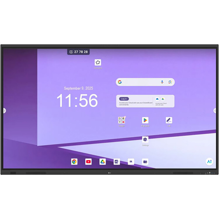 LG CreateBoard 16:9 4K Ultra HD Touchscreen Commercial VA LCD Display 75"