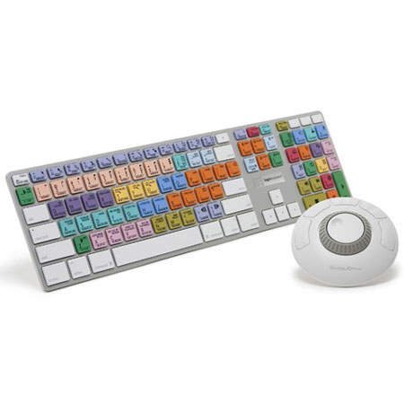 LogicKeyboard Logic Pro 8, Extended Apple Ultra Thin Alu Keyboard -BUNDLE-