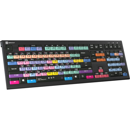 LogicKeyboard ASTRA 2 Series PC Wired Backlit Keyboard for Adobe After Effects CC, US English