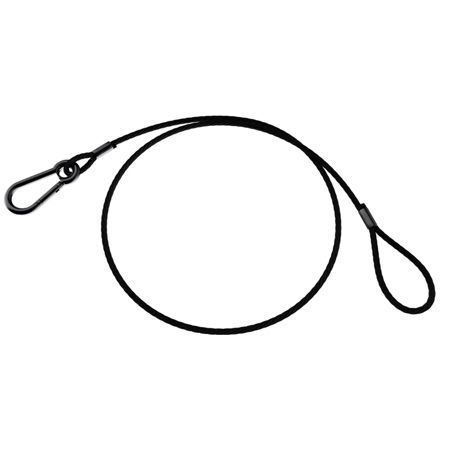LiteGear 30" Safety Cable for Auroris LED Light Panel, Black