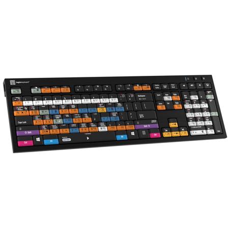 LogicKeyboard Blender 3D - PC Nero Slim Line Wired Keyboard