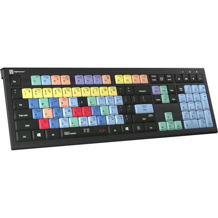 LogicKeyboard ASTRA 2 Series PC Wired Keyboard for Cubase 11 & Nuendo 9, US