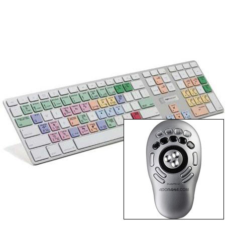 LogicKeyboard Apple Final Cut Studio 2 Color, Full Size -BUNDLE- LKBU-COLOR-M8