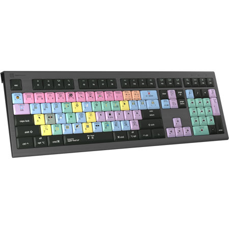 LogicKeyboard ASTRA 2 Series Mac Wired Keyboard for Apple Final Cut Pro X, US