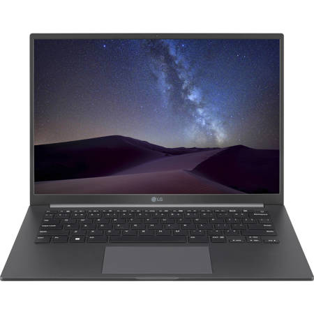 LG Gram UltraPC 14" WUXGA Notebook, R5 7530U, 8GB, 512GB SSD, W11P,Charcoal Gray