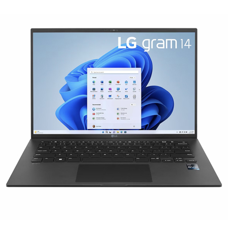 LG Gram 14" WUXGA Notebook Computer, i7-1360P w/vPro, 16GB, 1TB SSD, W11P, Black