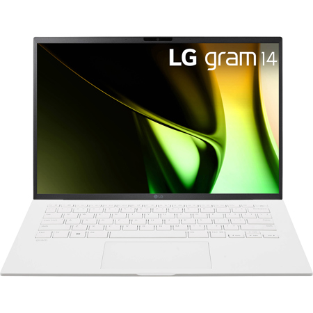 LG Gram 14" WUXGA Laptop, Evo Ultra 5-125H, 8GB RAM, 512GB SSD, W11H, White