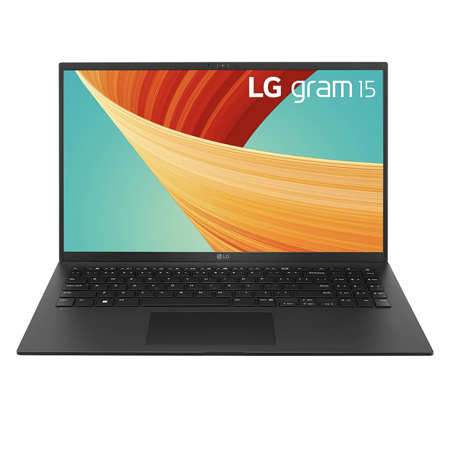 LG Gram UltraPC 15" Full HD Notebook, i5-1240P, 8GB RAM, 256GB SSD, W11P, Black