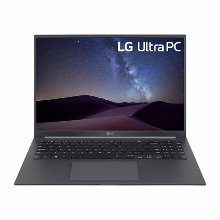 LG Gram UltraPC 16" WUXGA Notebook, R5 7530U, 16GB, 512GB SSD,W11P,Charcoal Gray