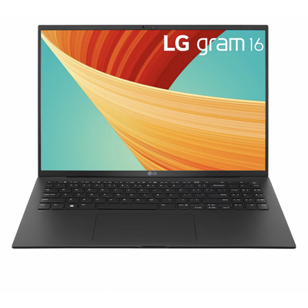 LG Gram 16" WQXGA Notebook Computer, Intel Core i7-1360P 2.2GHz, 16GB RAM, 1TB SSD, Windows 11 Pro, Obsidian Black
