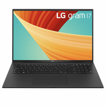 LG Gram 17" WQXGA Notebook Computer, i7-1360P, 16GB, 1TB SSD,W11P,Obsidian Black