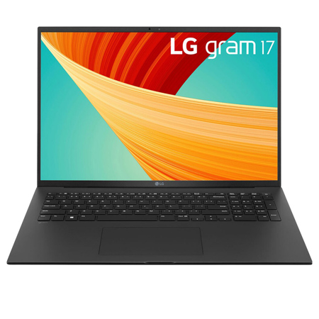 LG Gram 17" WQXGA Notebook, i5-1350P w/vPro, 16GB, 512GB SSD,W11P,Obsidian Black