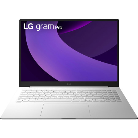 LG Gram Pro 16" 2.8K 120Hz OLED Laptop, Intel Evo Core Ultra 7 255H 2.0GHz, 16GB RAM, 1TB SSD, Windows 11 Home, White