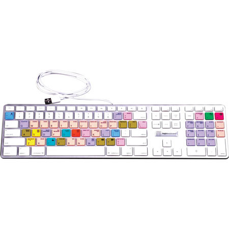 LogicKeyboard Logic Pro 8 Preset Apple Ultra Thin Alu