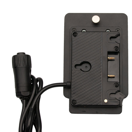 LiteGear Gold Mount Battery Plate with K-Mount Adapter Cable