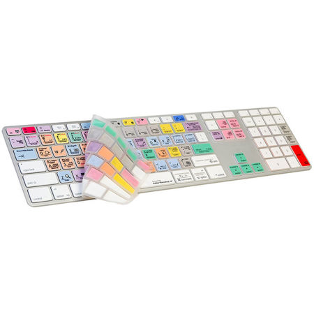 LogicKeyboard Adobe Lightroom Apple Keyboard with Cover